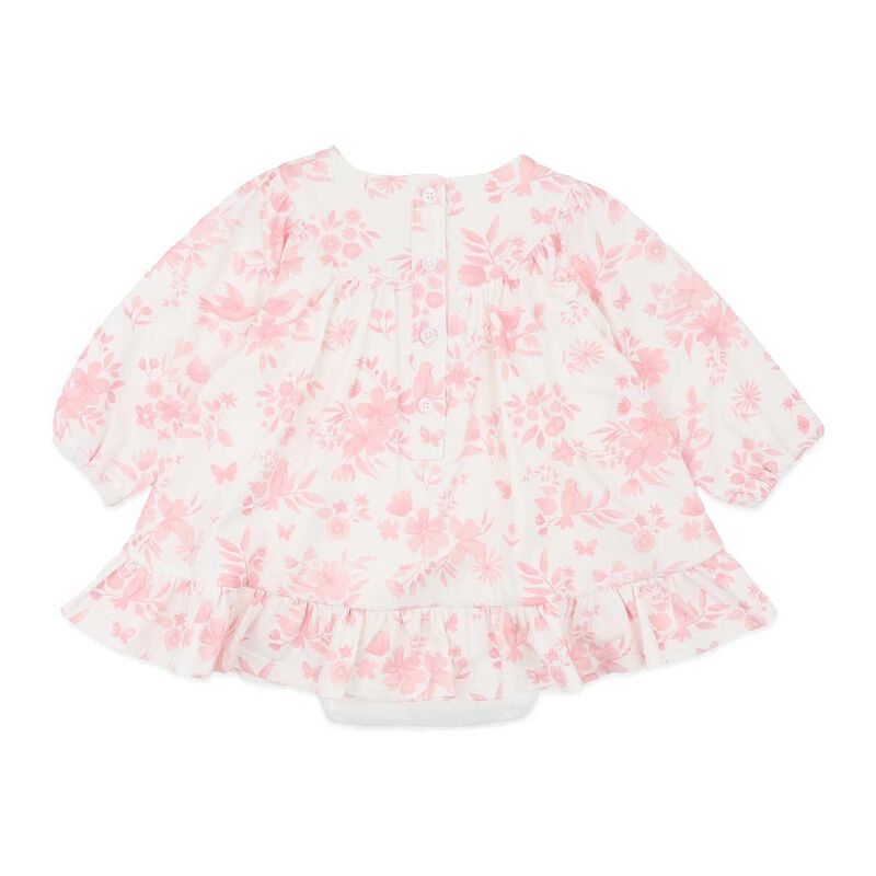 B&eacute;b&eacute; Fern Birds Organic Overlay Dress image number 1